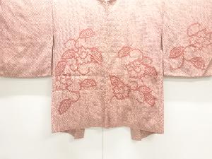 アンティーク　本総絞り花唐草模様絵羽織